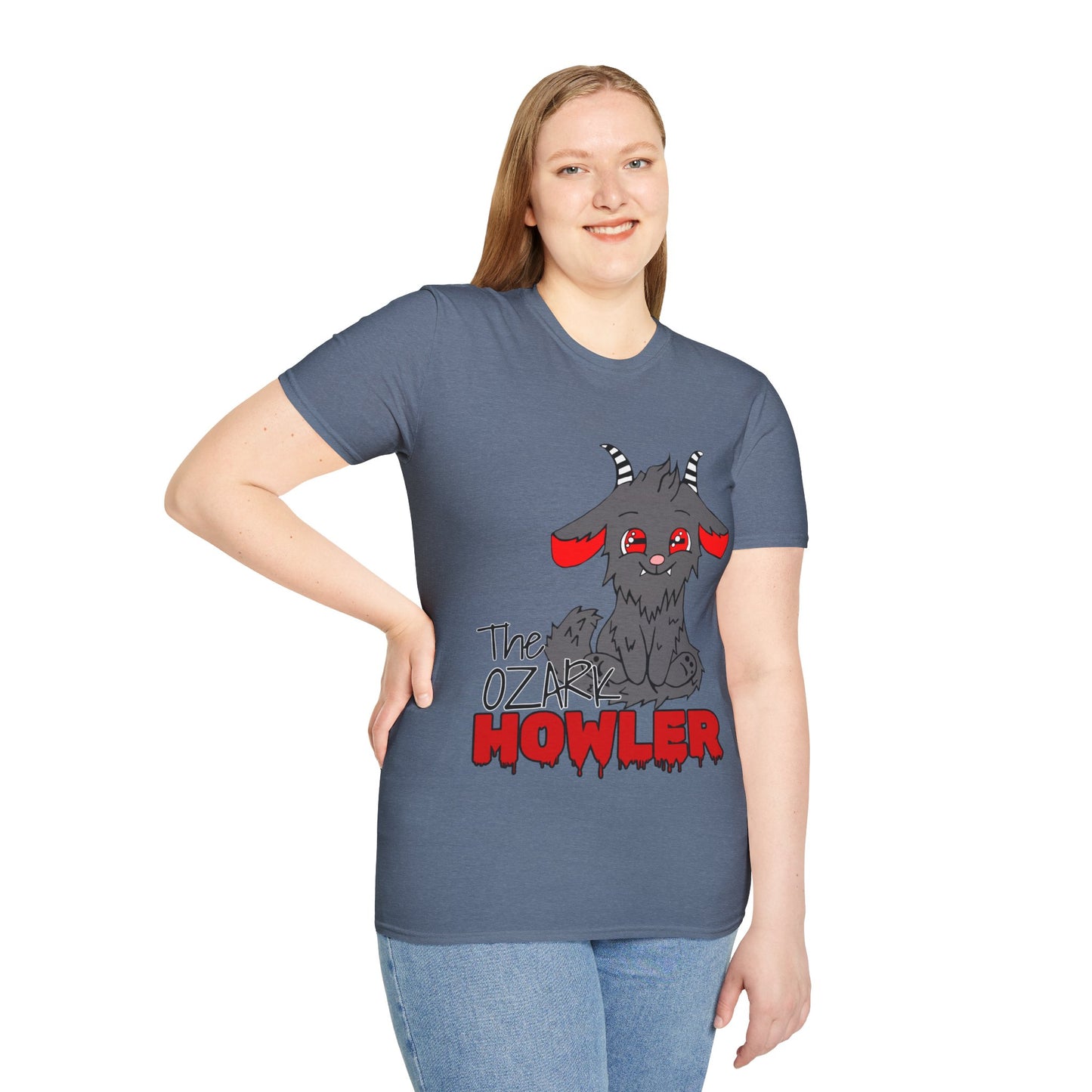 Baby Ozark Howler T-Shirt — Cute Spooky Cryptid "The Howler" Graphic Tee