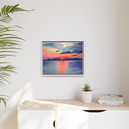 Sleeping Giant at Dawn Framed Wall Art