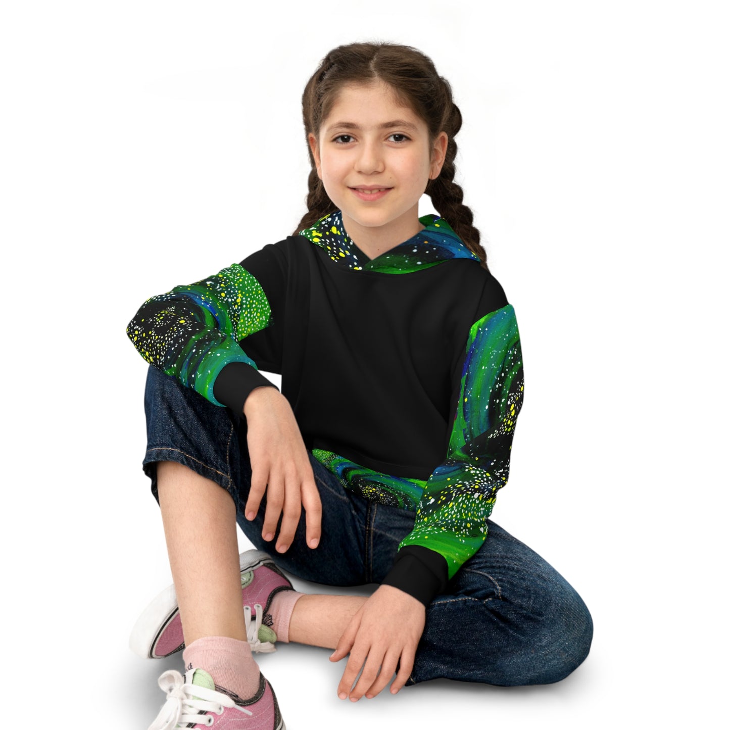 Spiral Galaxy Children's Hoodie (AOP)