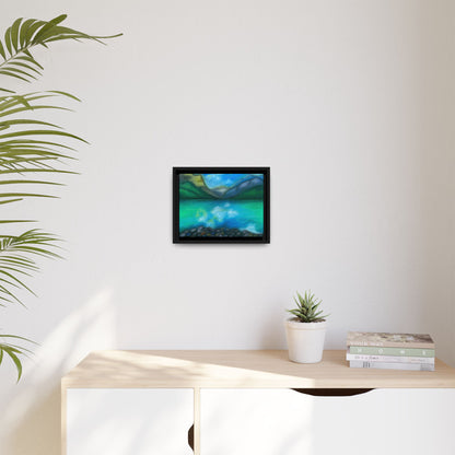Mountain Lake Framed Wall Art