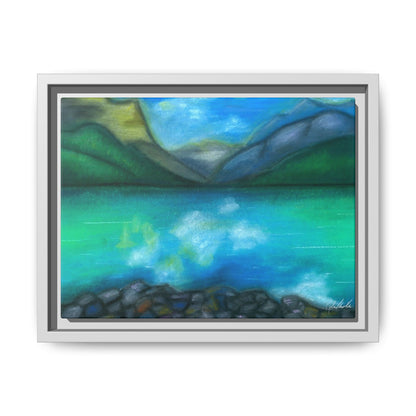 Mountain Lake Framed Wall Art