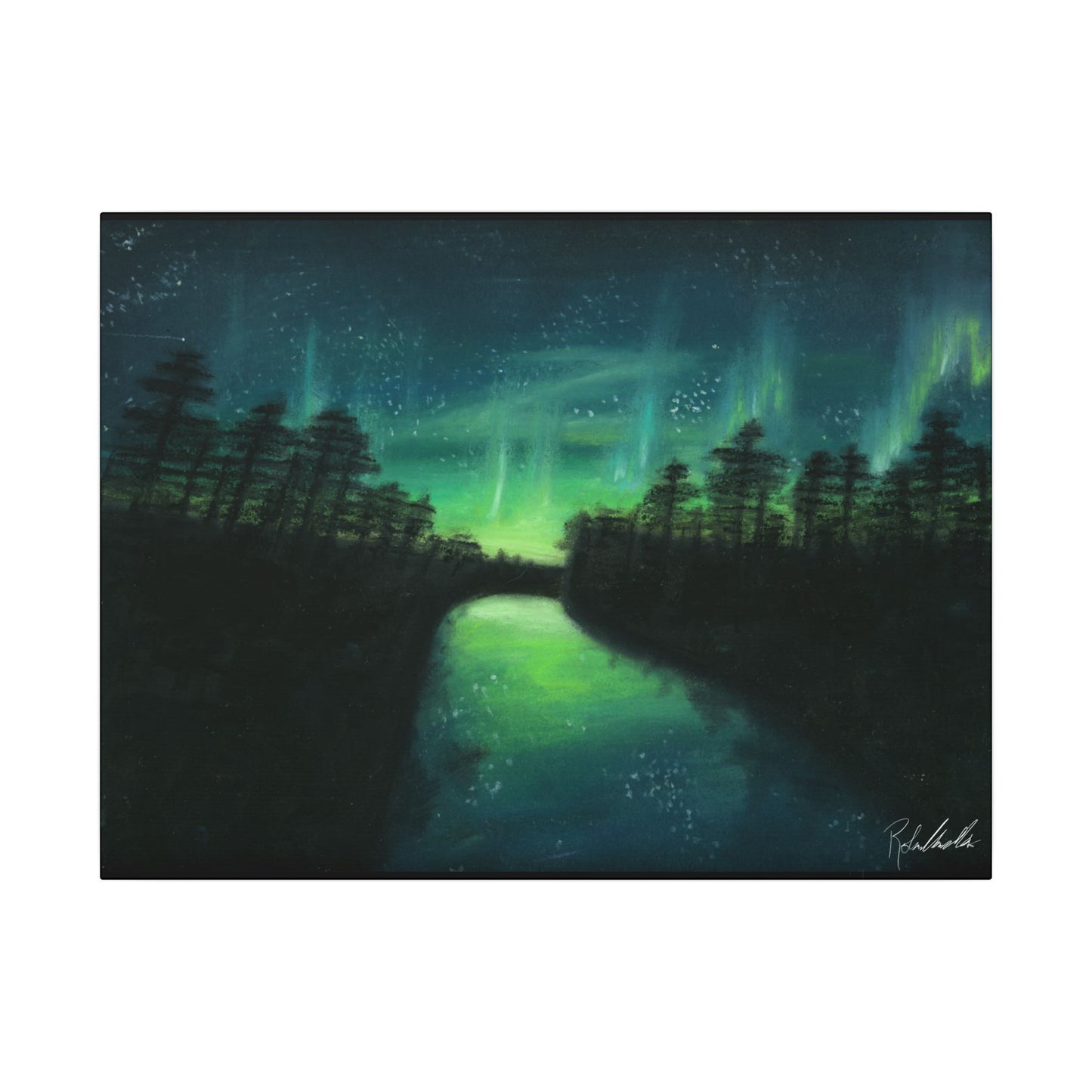 Northern Lights Canvas Gallery Wrap