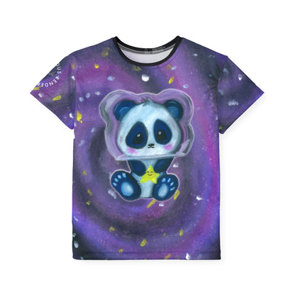 Kids Panda Galaxy Jersey — Cute Star-Holding Panda All-Over Print