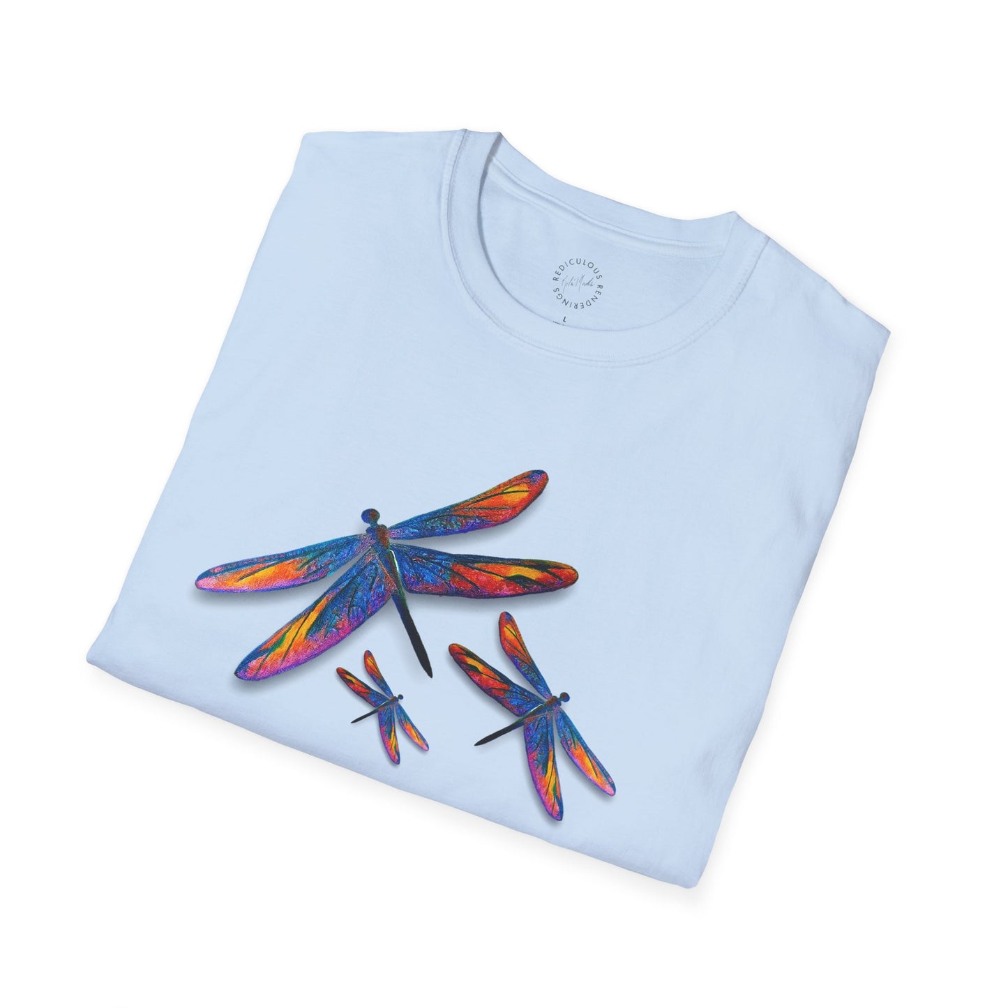 Dragon Fly Unisex Softstyle T-Shirt