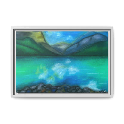 Mountain Lake Framed Wall Art