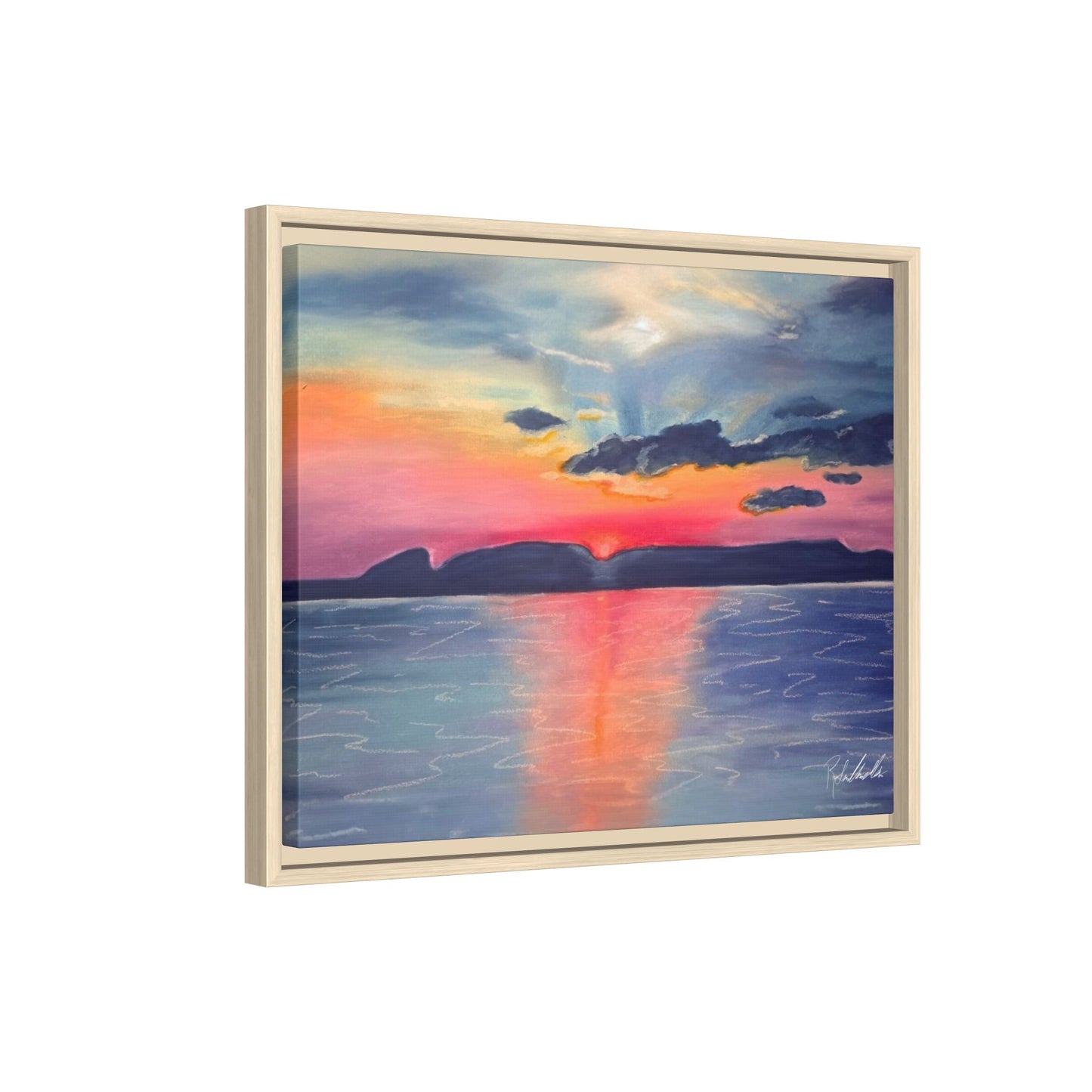Sleeping Giant at Dawn Framed Wall Art