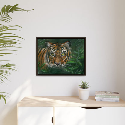 Jungle Tiger Framed Wall Art