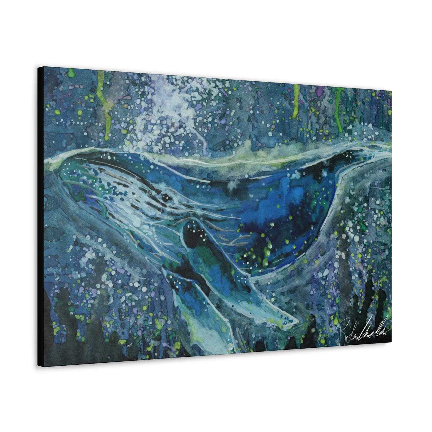 Whale Canvas Gallery Wraps