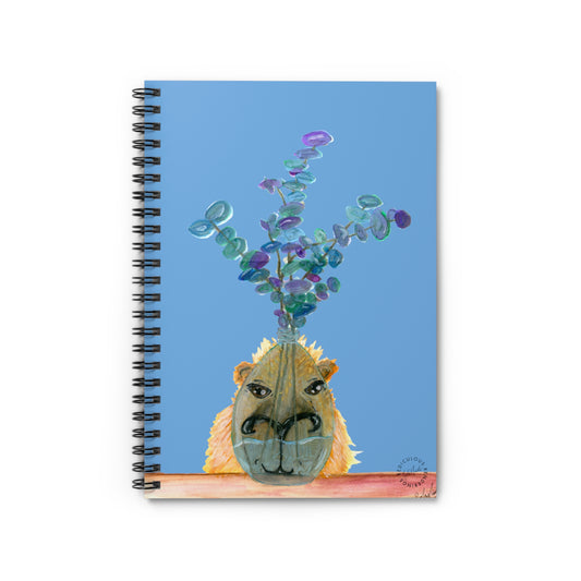 Capybura 2 Ruled Line Notebook 118 Pages, Printed Cover,