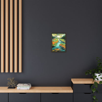 Mountain Stream Framed Wall Art