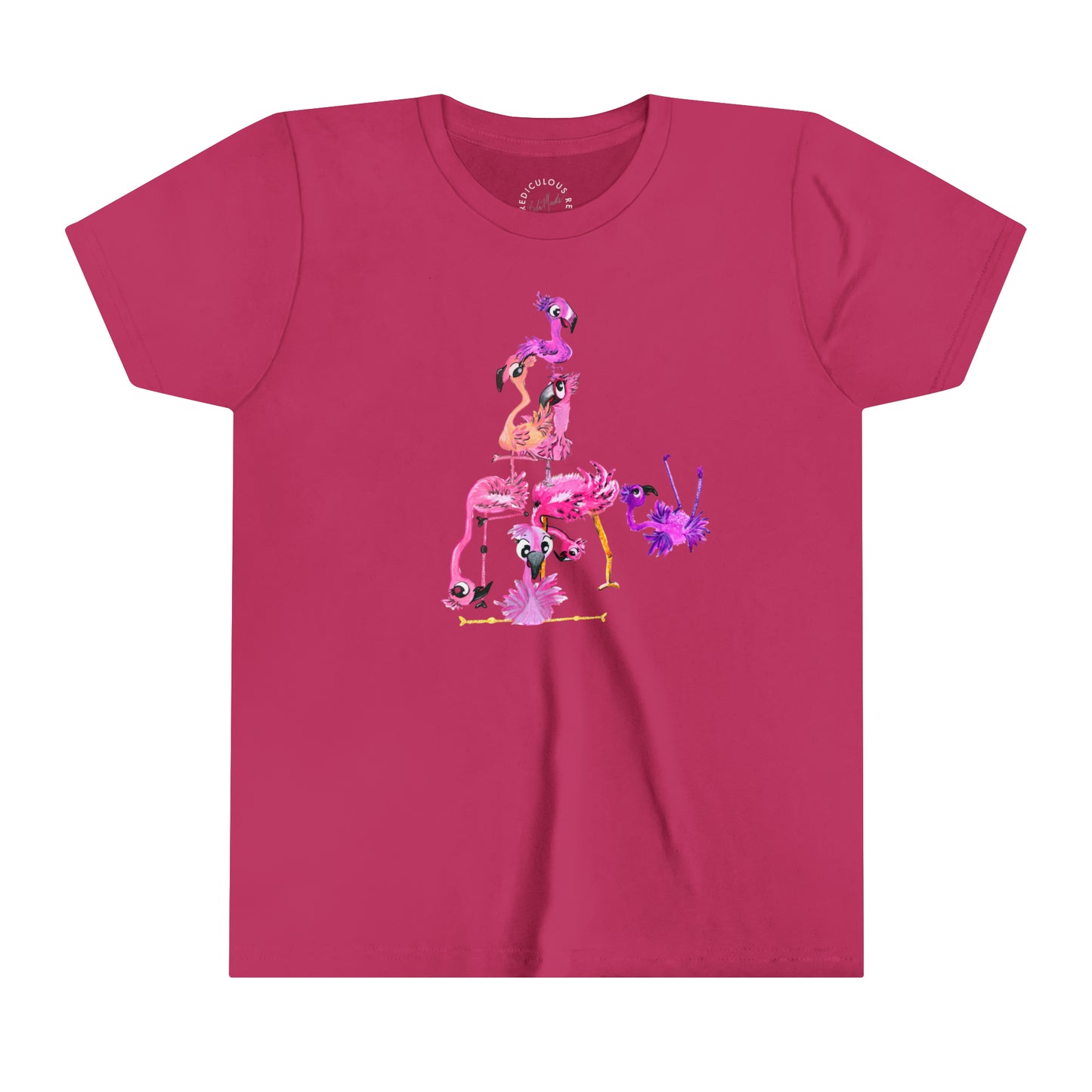 Flock of Flamingos Kids T-Shirt