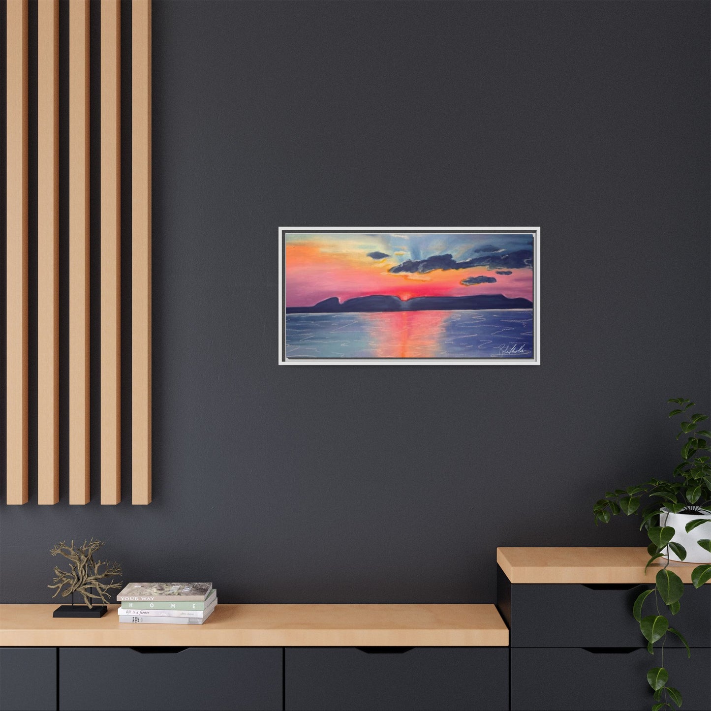 Sleeping Giant at Dawn Framed Wall Art