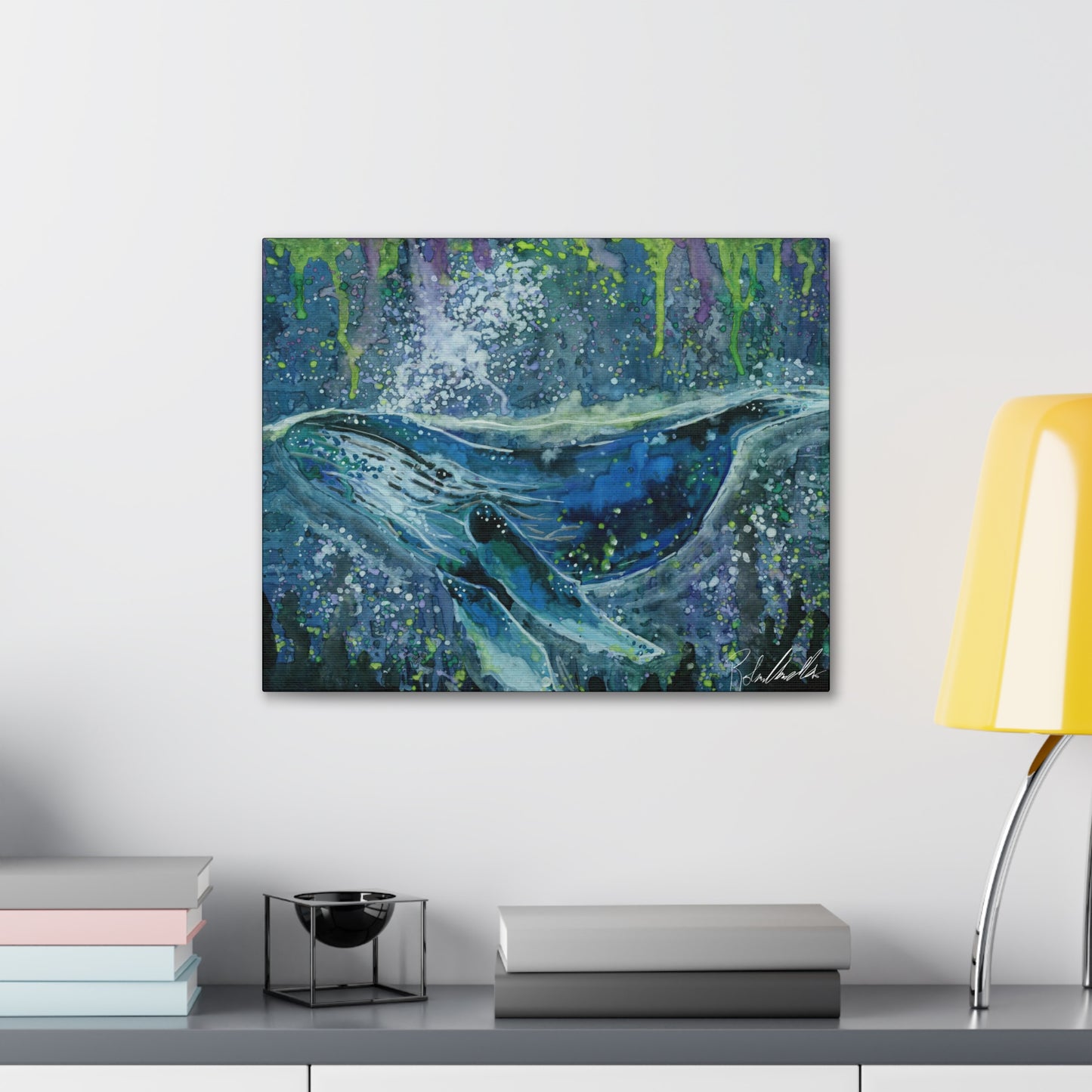 Whale Canvas Gallery Wraps