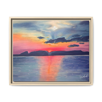 Sleeping Giant at Dawn Framed Wall Art