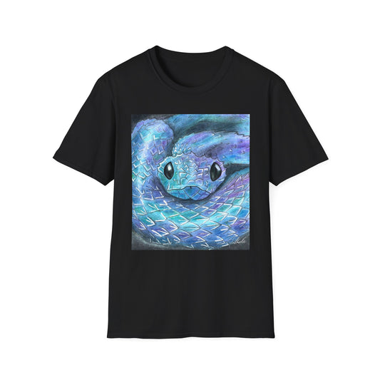 Cute Snake Unisex Softstyle Print T-Shirt