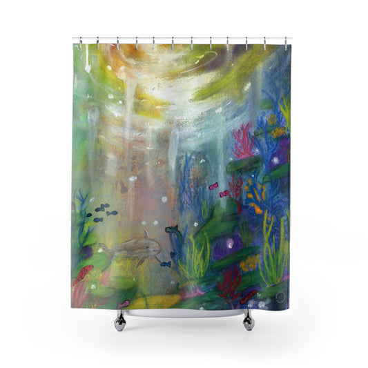 Coral Reef Shower Curtain