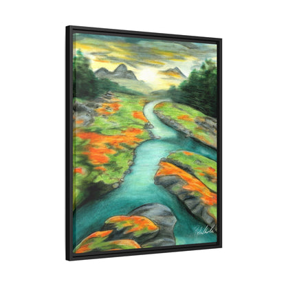 Mountain Stream Framed Wall Art
