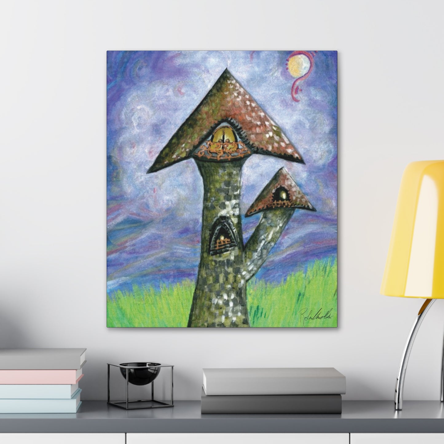 Castle Tower Canvas Gallery Wrap