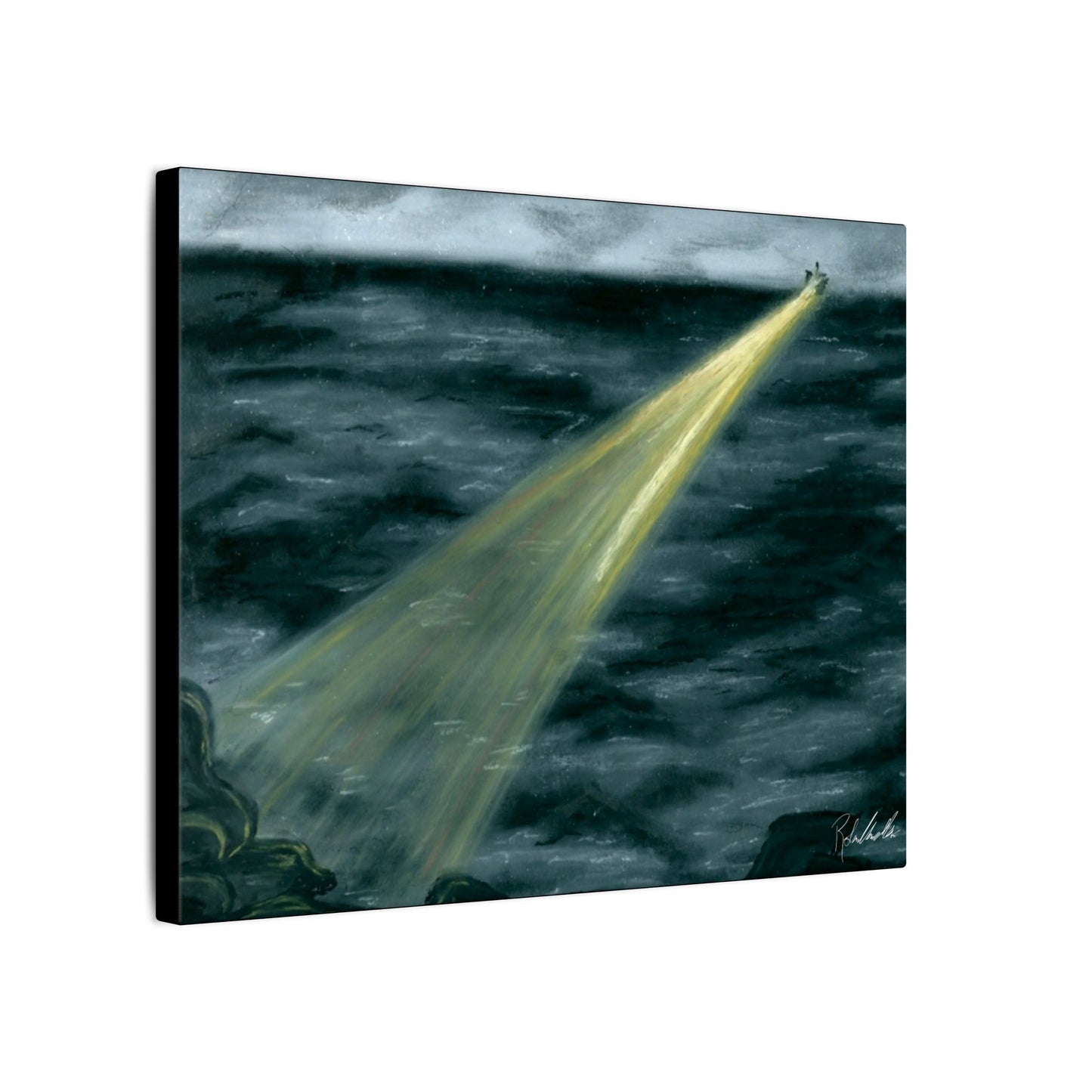 Stormy Seas Canvas Gallery Wrap