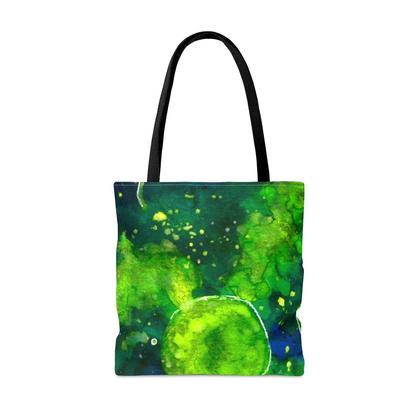 Green Galaxy Tote