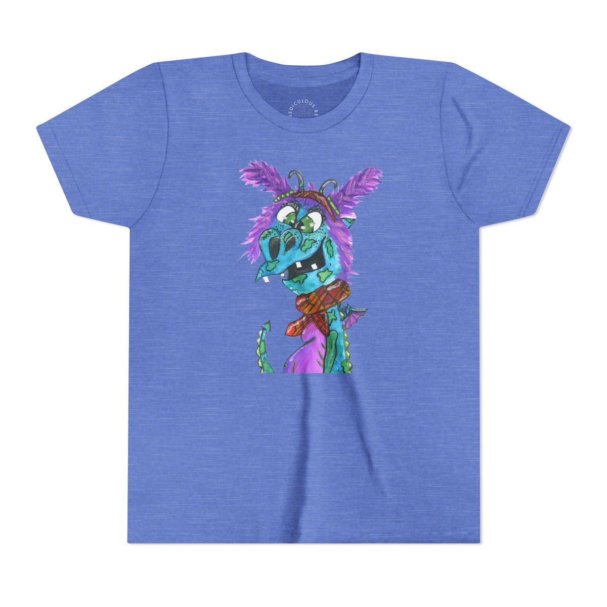 Youth Tee — Colorful Friendly Monster Kids Graphic T-Shirt