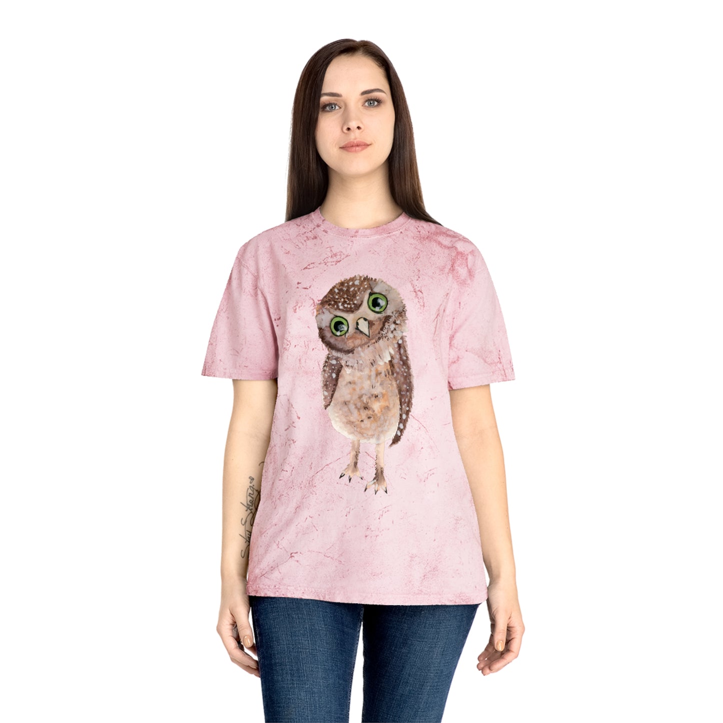 Owl Unisex Color Blast T-Shirt