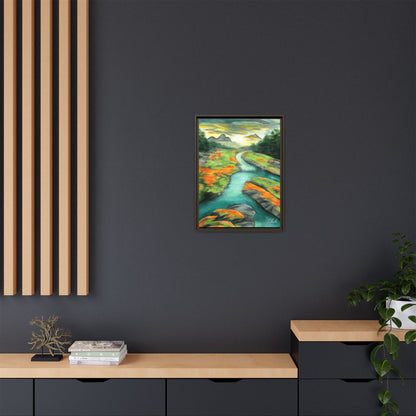 Mountain Stream Framed Wall Art