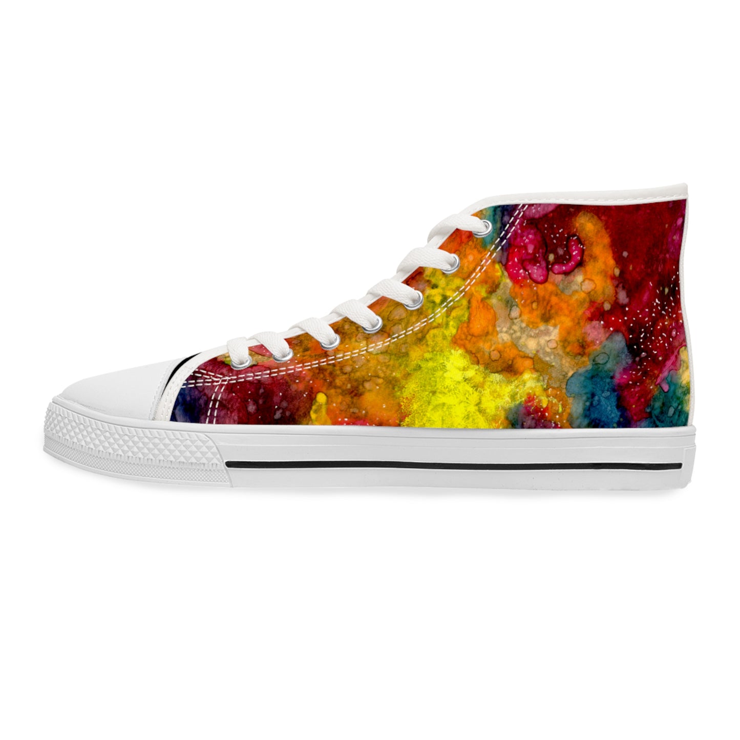 Sunset Clouds Galaxy Unisex Classic High Top Sneakers