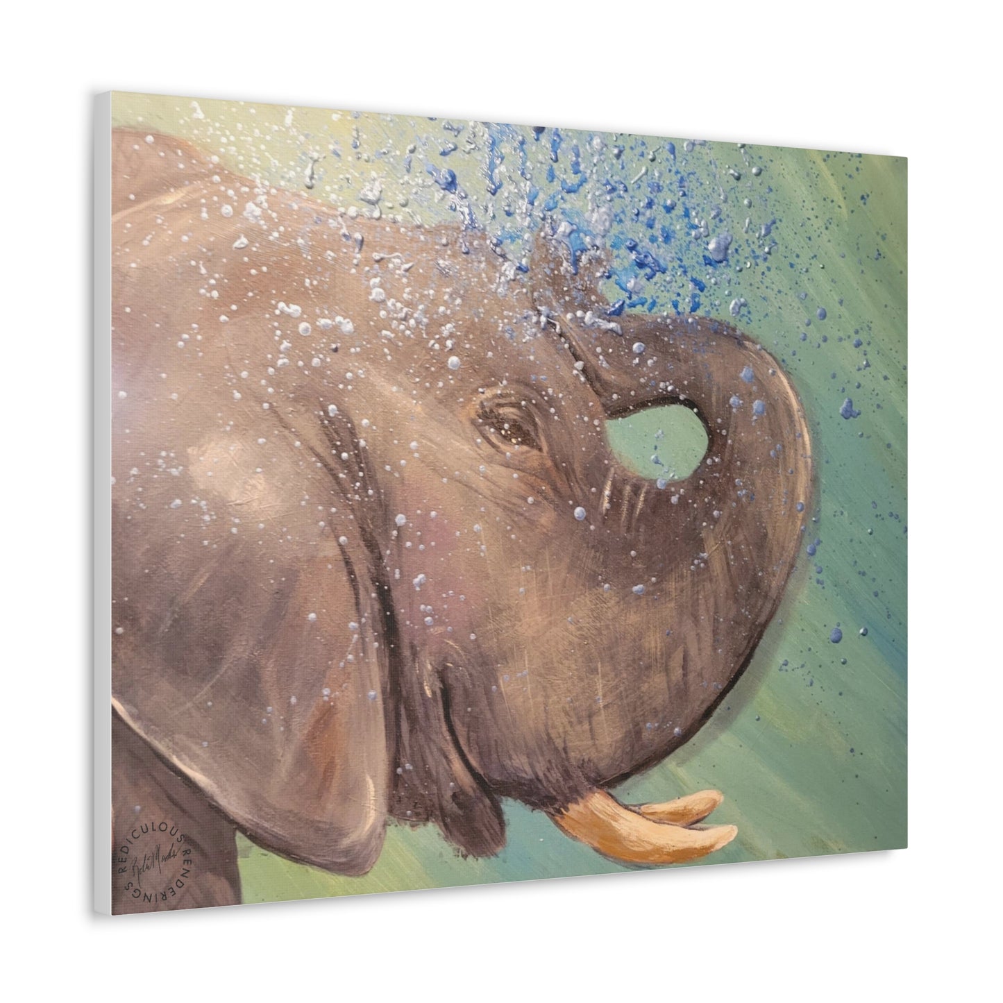 Elephant Canvas Gallery Wraps