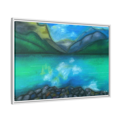 Mountain Lake Framed Wall Art