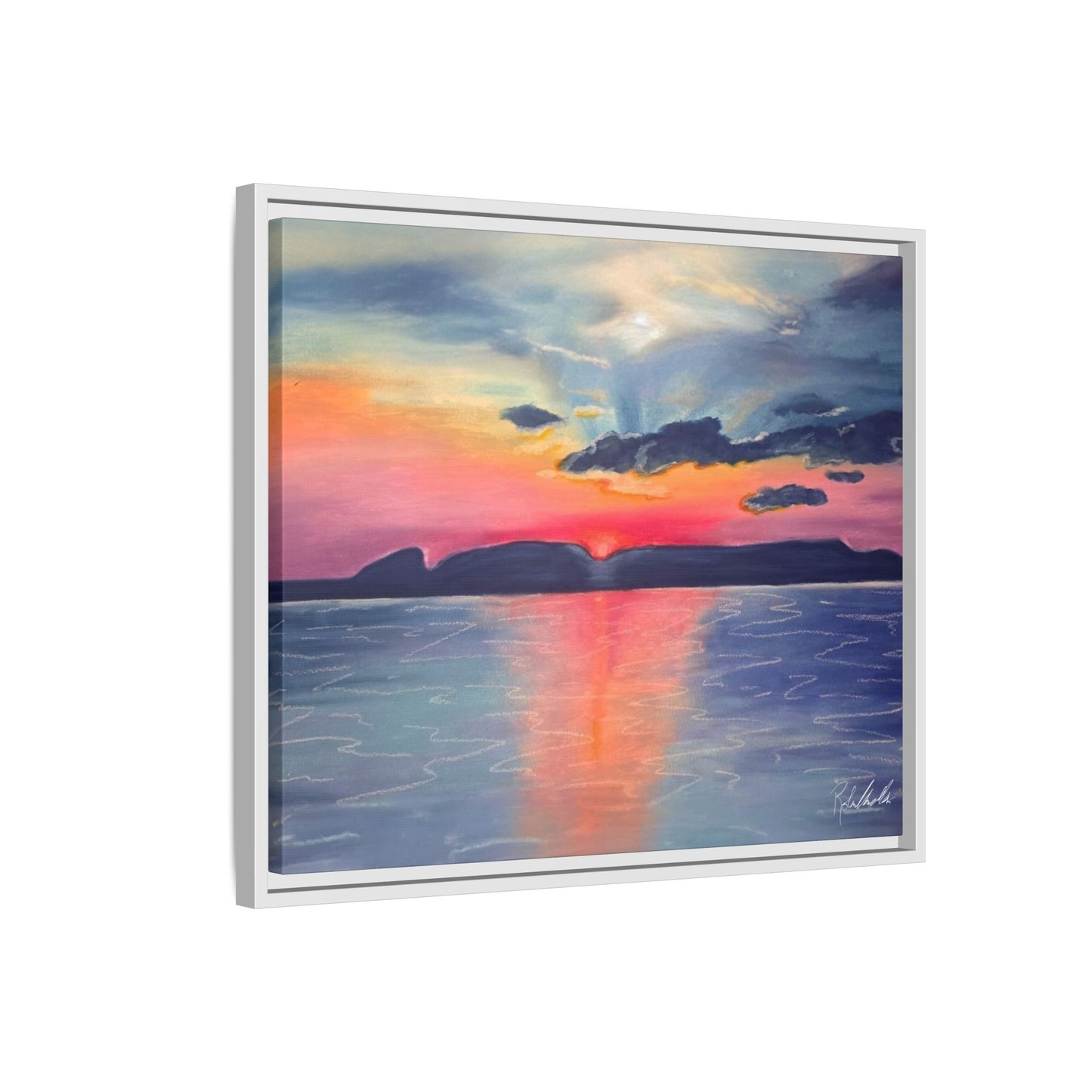 Sleeping Giant at Dawn Framed Wall Art