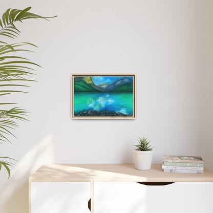 Mountain Lake Framed Wall Art