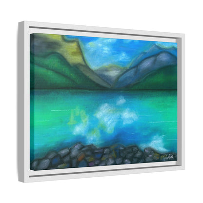 Mountain Lake Framed Wall Art