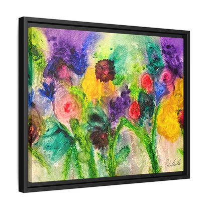 Abstract Flowers Framed Wall Art