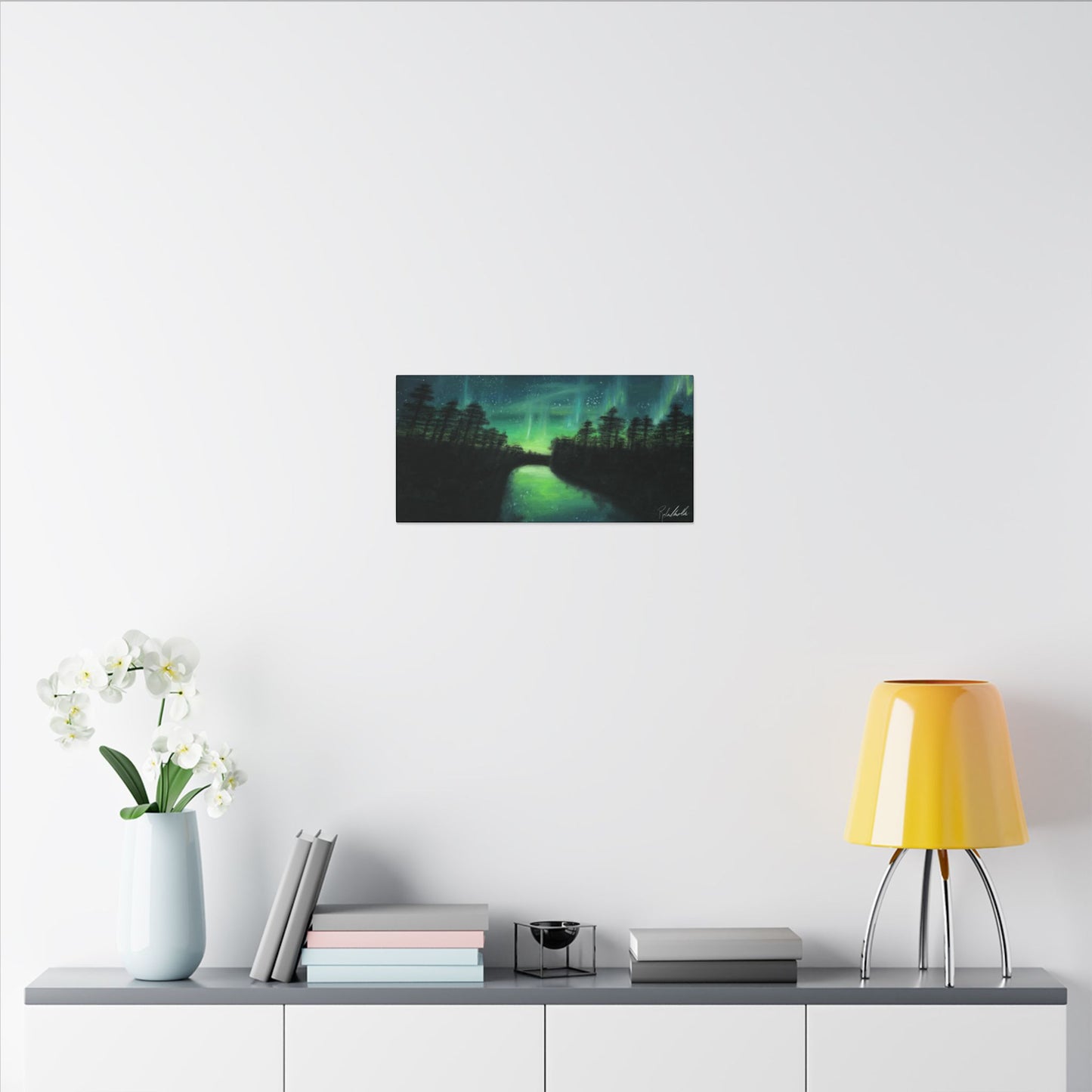 Northern Lights Canvas Gallery Wrap