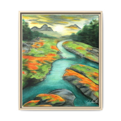 Mountain Stream Framed Wall Art
