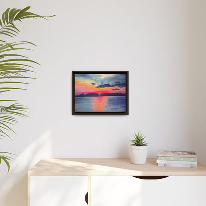 Sleeping Giant at Dawn Framed Wall Art