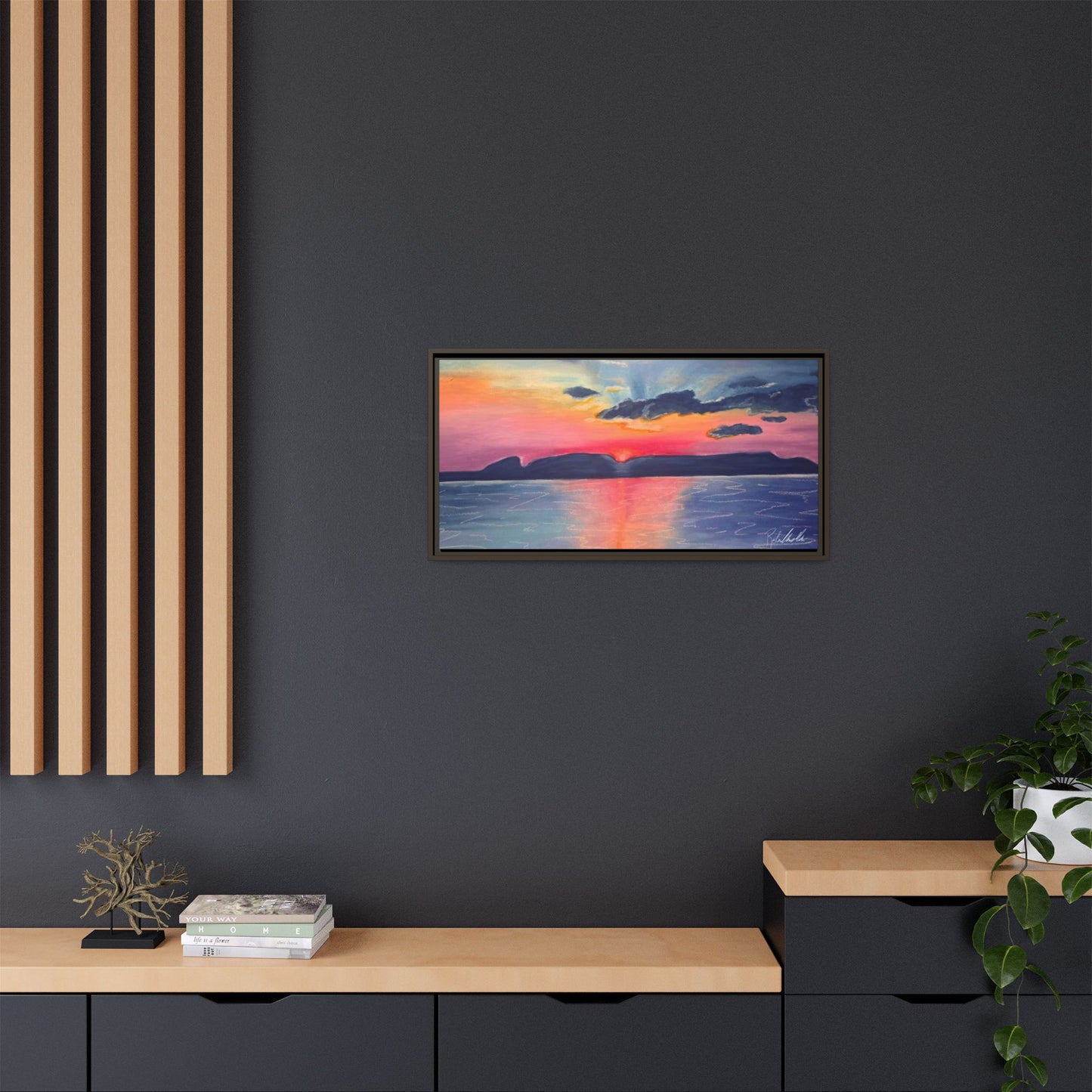 Sleeping Giant at Dawn Framed Wall Art