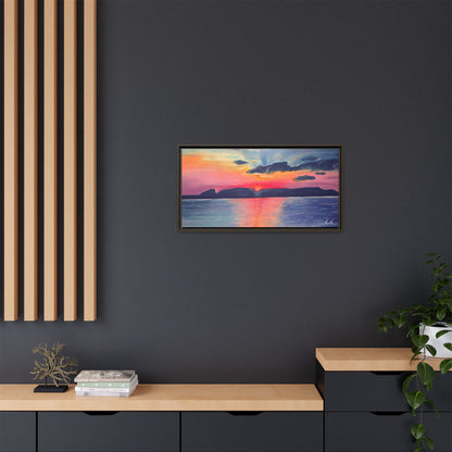 Sleeping Giant at Dawn Framed Wall Art