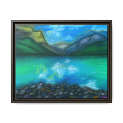 Mountain Lake Framed Wall Art
