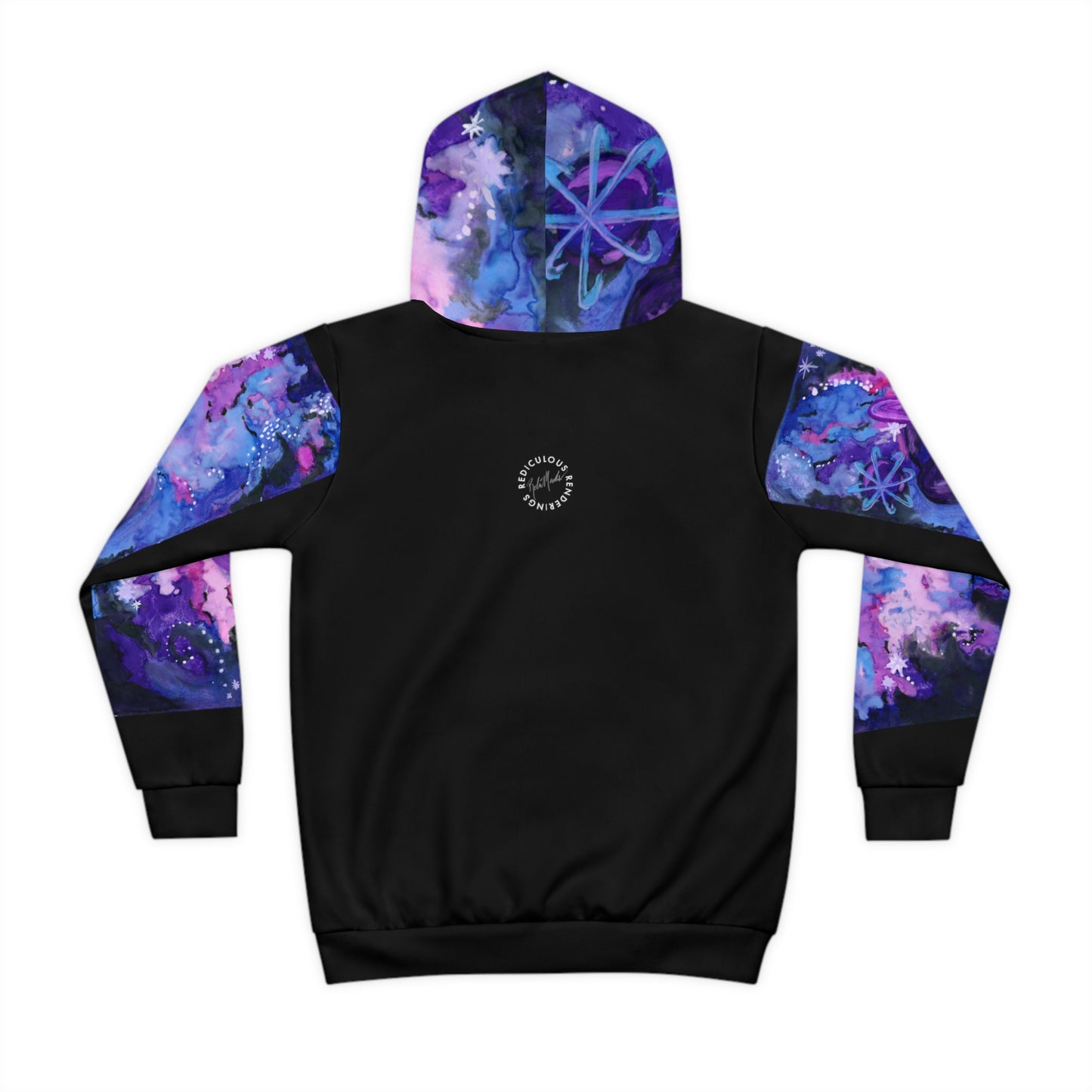 Purple Galaxy Children's Hoodie (AOP)