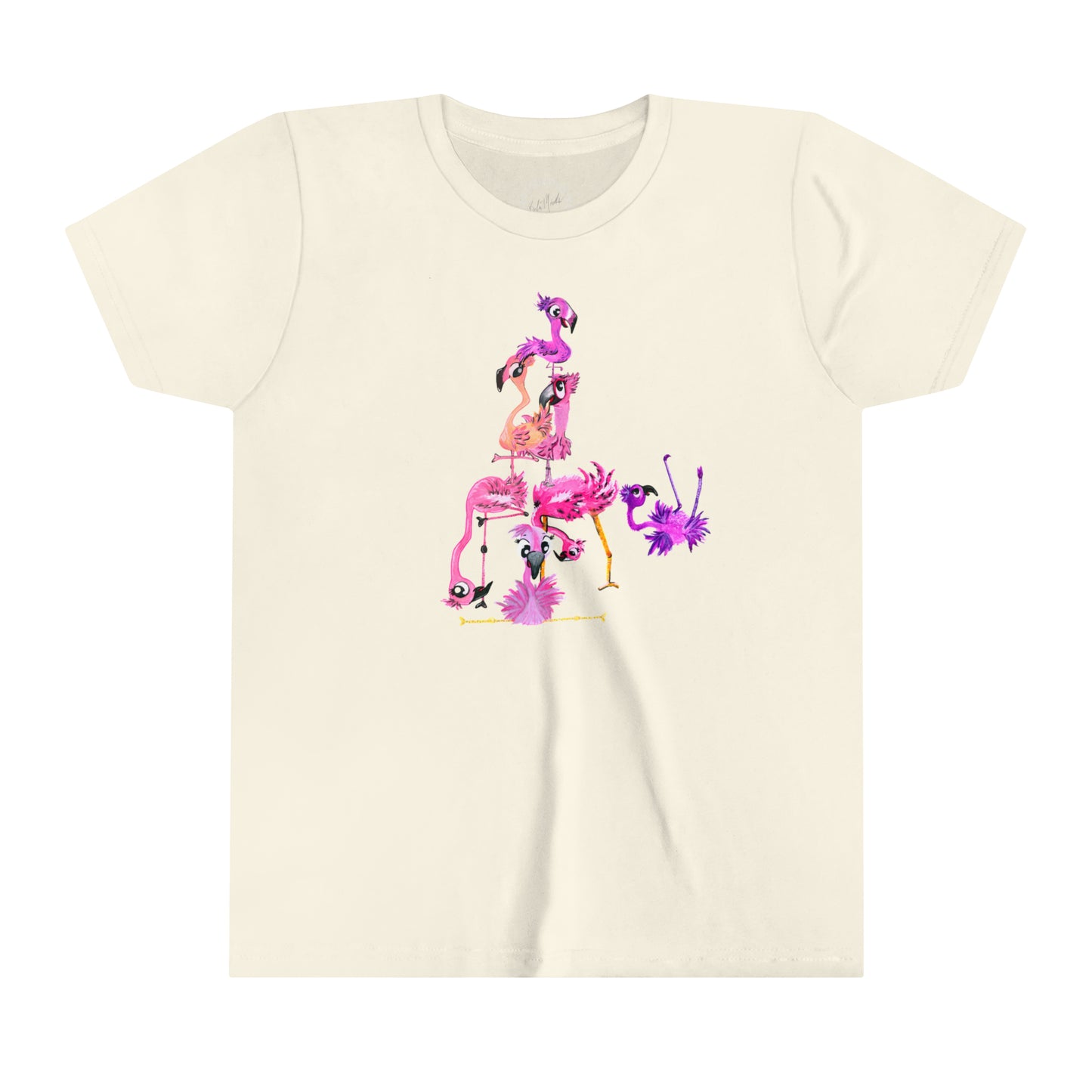 Flock of Flamingos Kids T-Shirt