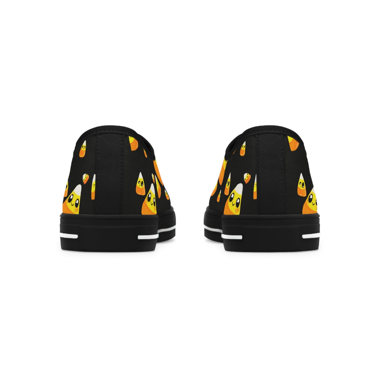 Candy Corn Halloween Printed Unisex Classic Low Top Sneaker Shoes