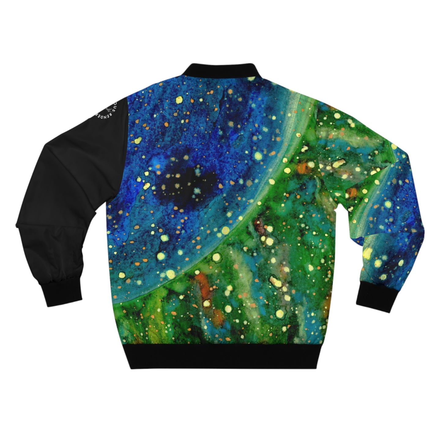 Blue Planet Galaxy Men's Bomber Jacket (AOP)