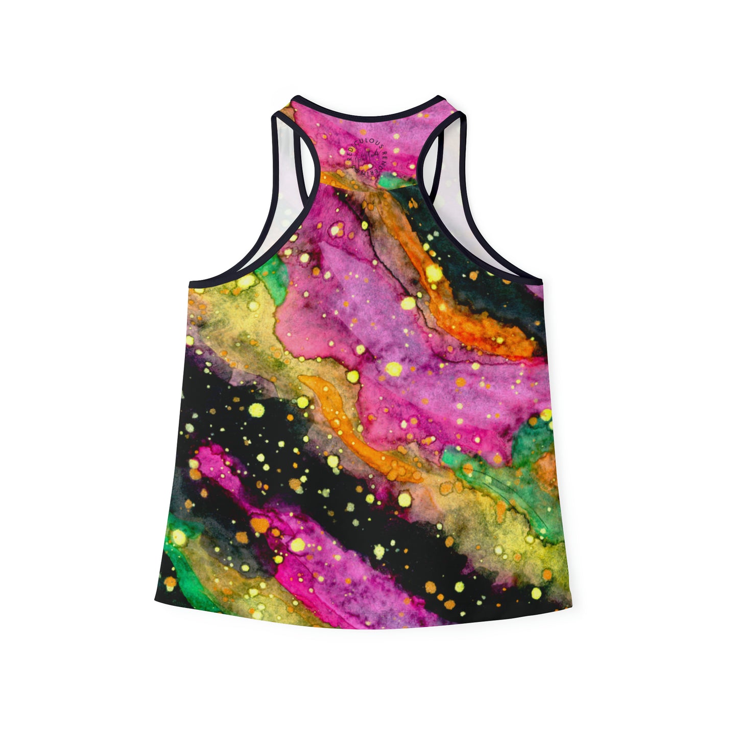 Neon Galaxy Women's Tank Top (AOP)