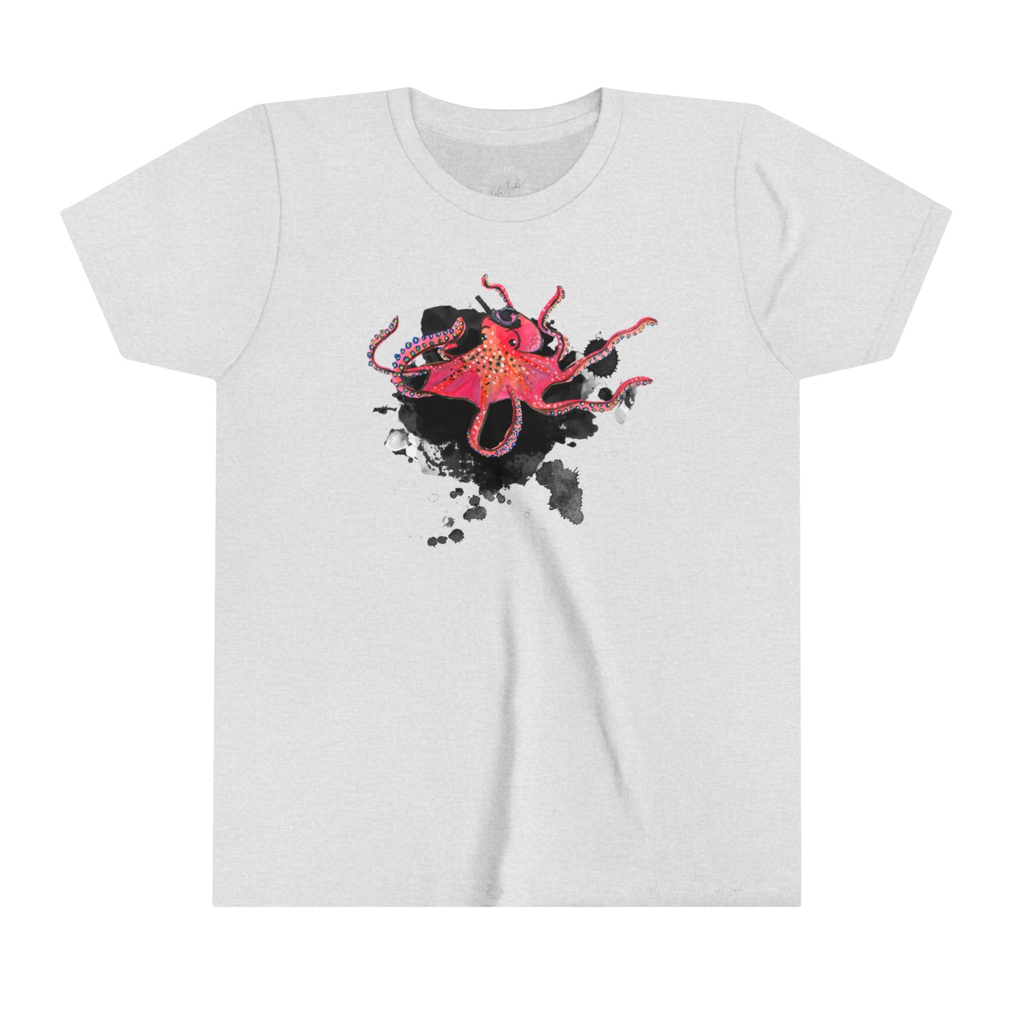 Red Octopus Kids T-Shirt