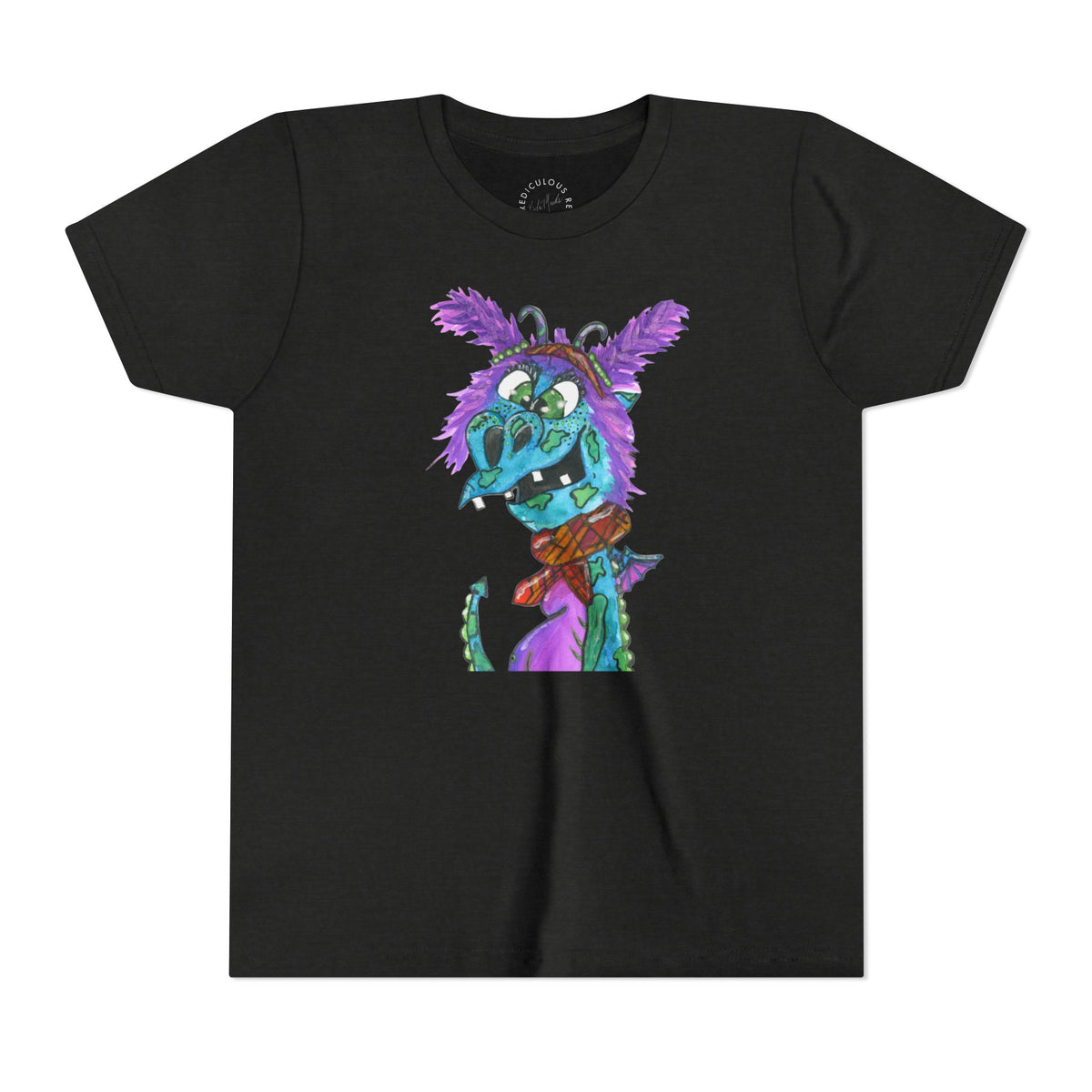 Youth Tee — Colorful Friendly Monster Kids Graphic T-Shirt