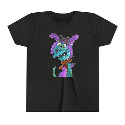 Youth Tee — Colorful Friendly Monster Kids Graphic T-Shirt