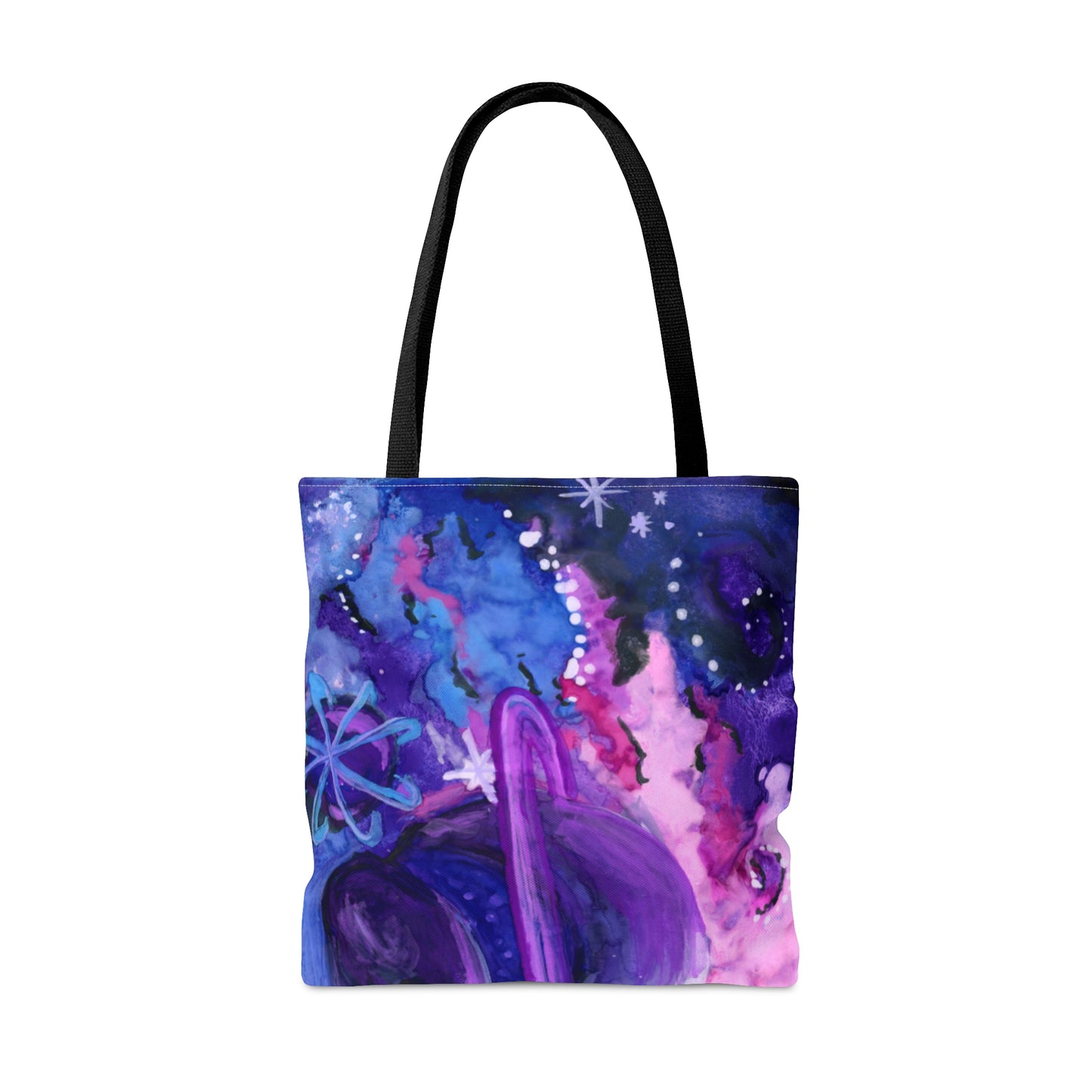 Purple Galaxy Tote