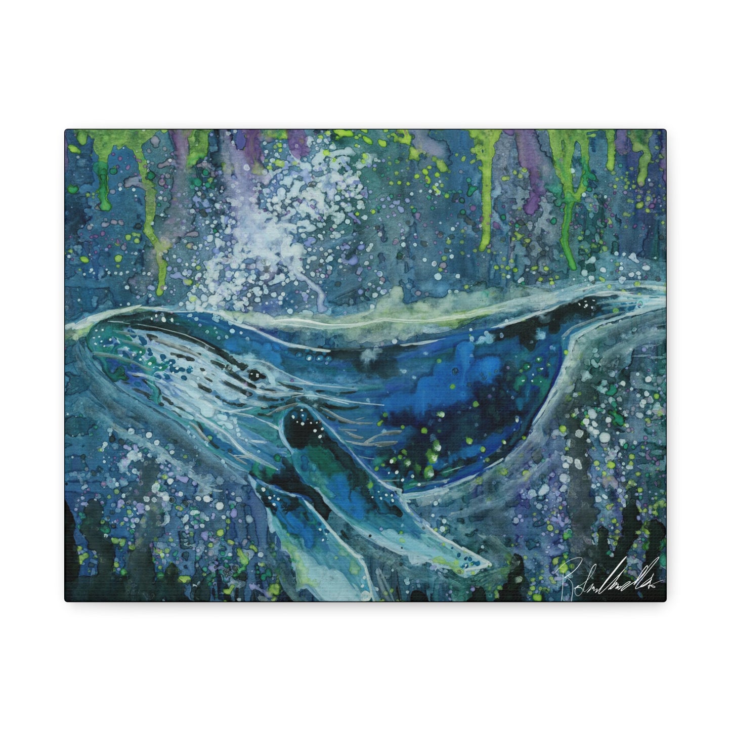 Whale Canvas Gallery Wraps